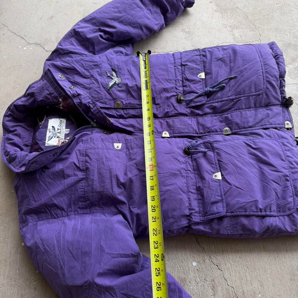 Purple triple‎ fat goose puffer - Picture 7 of 8
